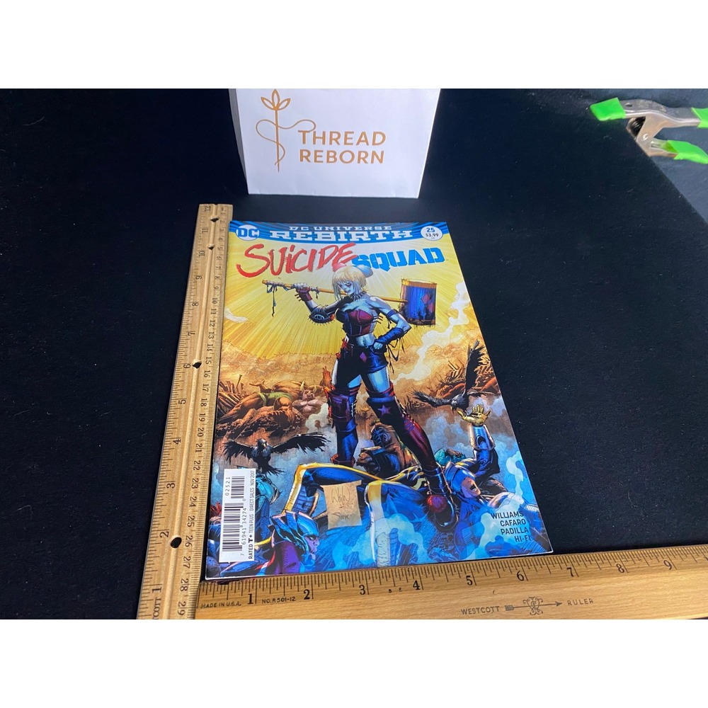 DC Universe Rebirth Suicide Squad #25 Comic Book Harley Quinn Williams
